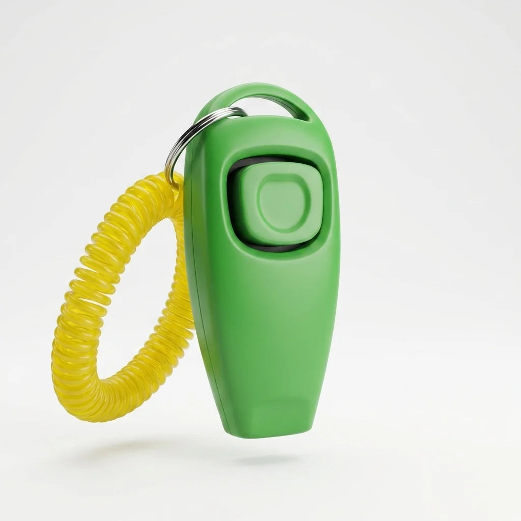 Lightweight High Frequency 2-in-1 Clicker & Whistle