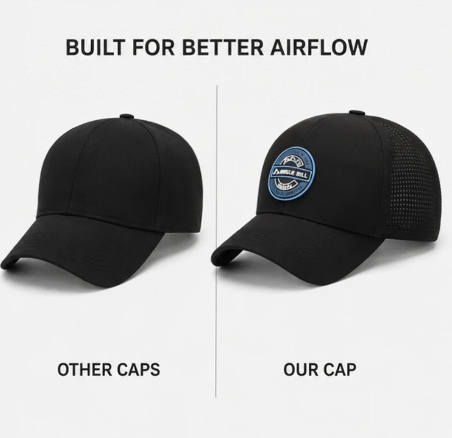 Men's Mesh Trucker Cap with Snapback