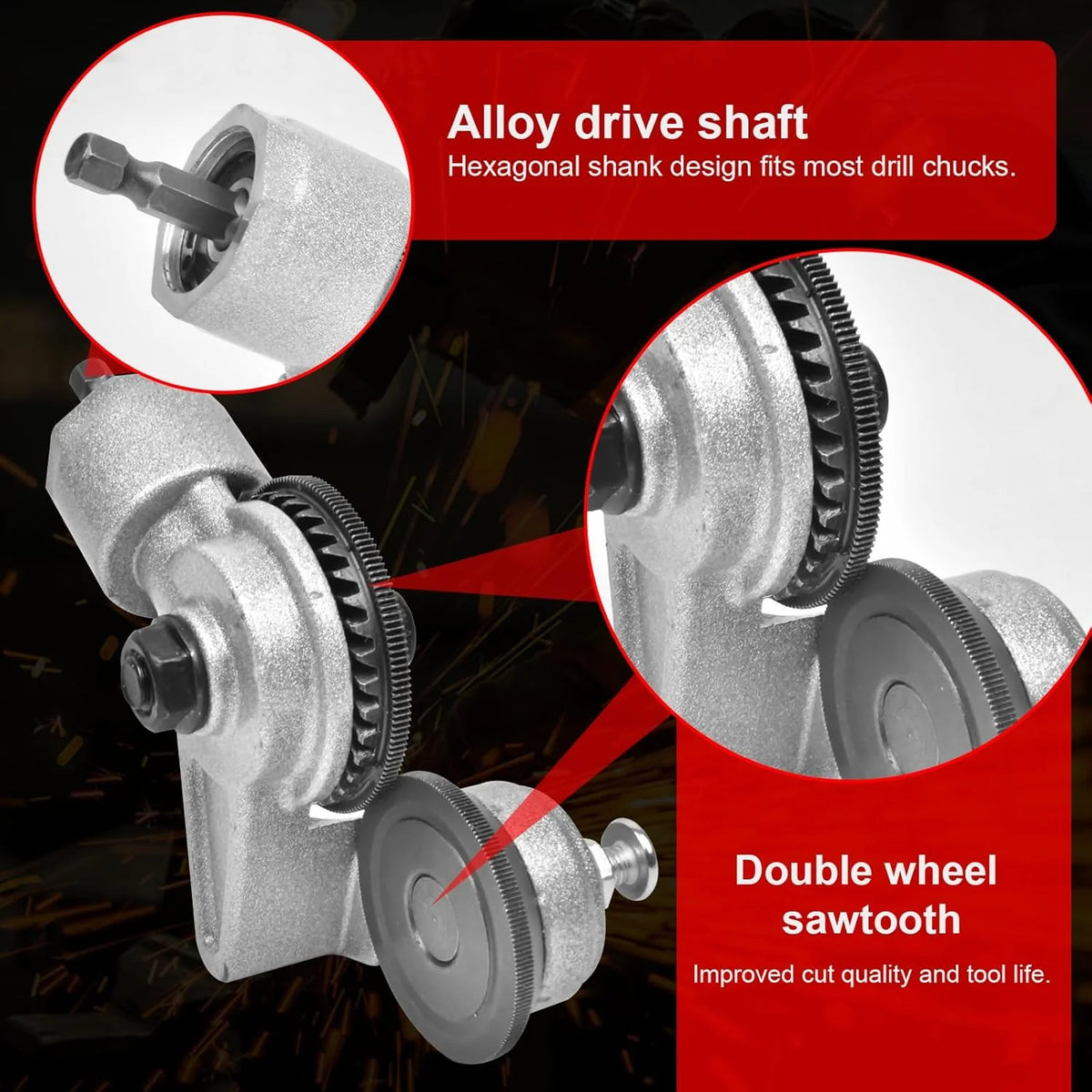 Metal Cutting Attachment for Drill Machine