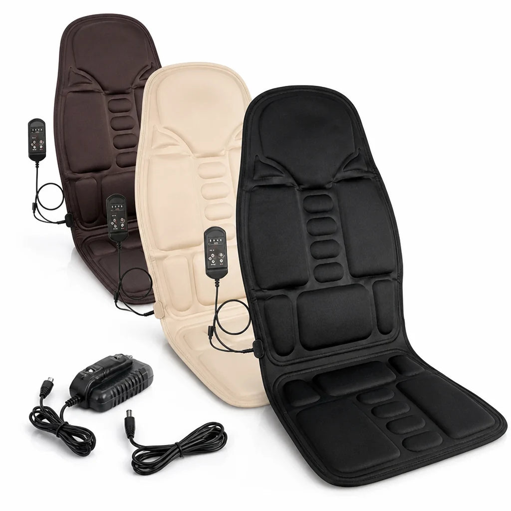 8-Mode Massage & Infrared Heat Seat Cushion (Car & Office)