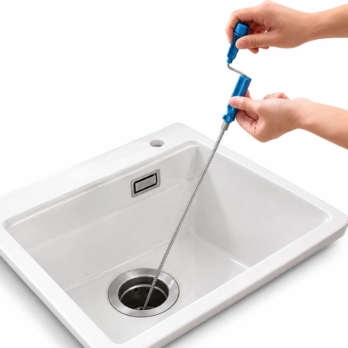 Drain Cleaning Spiral Drain