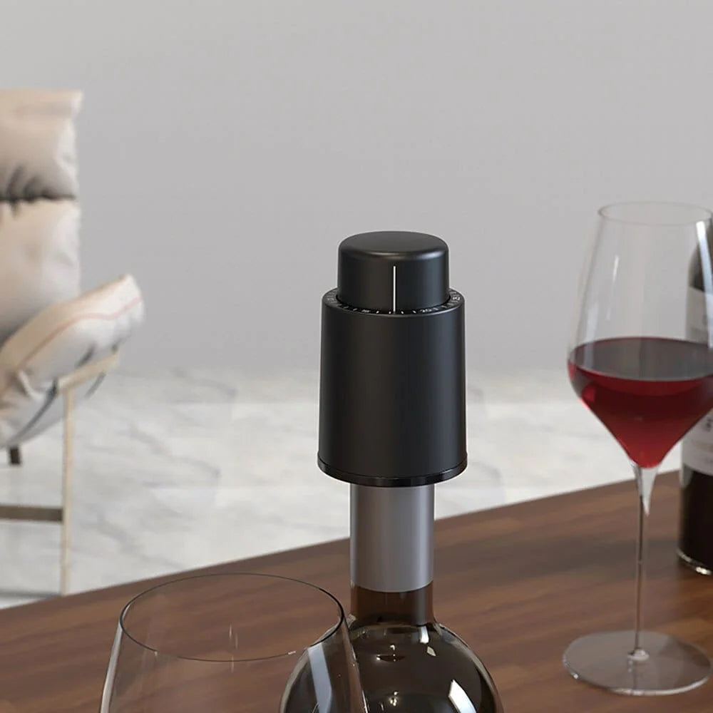 Electric Wine Bottle Opener, Automatic Corkscrew & Foil Cutter