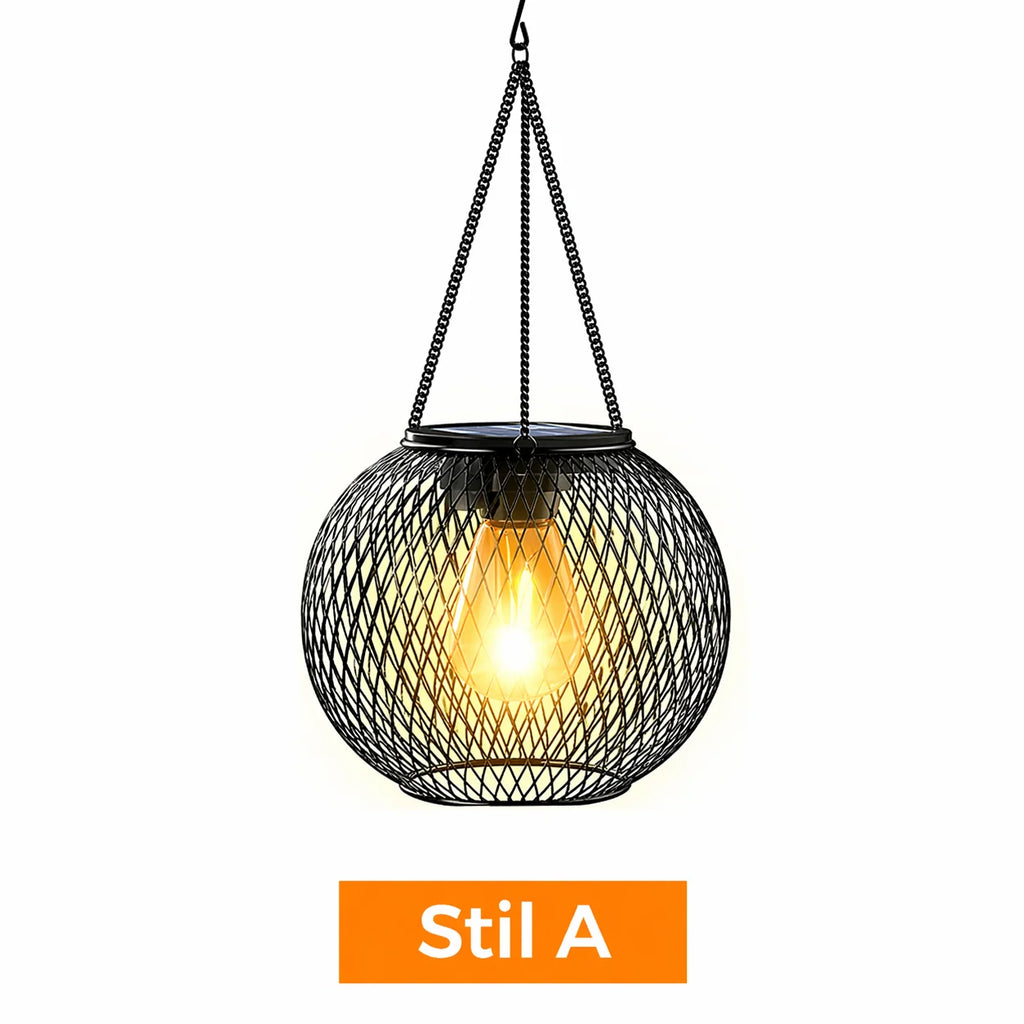 Retro Sollyktor I Metal for the Garden