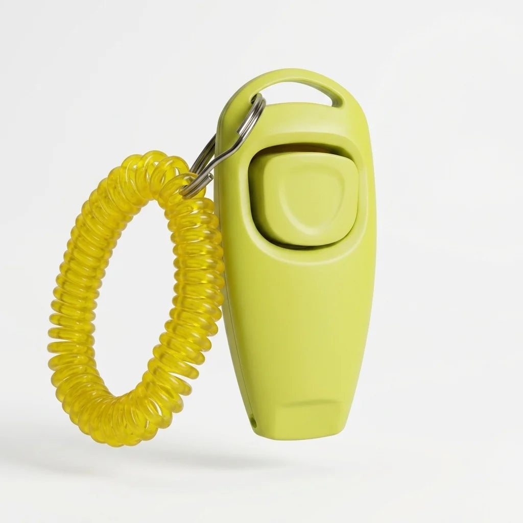 Lightweight High Frequency 2-in-1 Clicker & Whistle