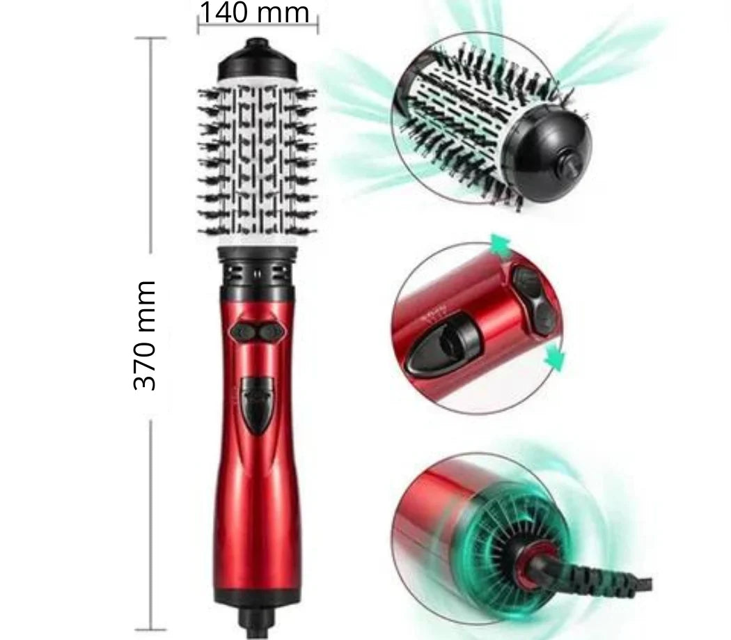 InstaGloss Hot Air Brush 3-in-1 Hair Styler