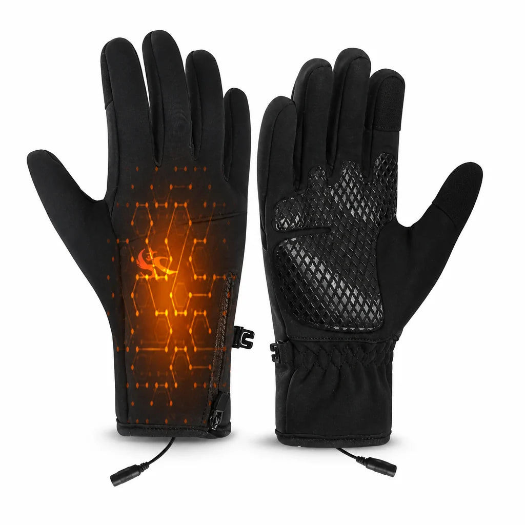 Heated Gloves USB Powered Touchscreen (Fleece Lined Non-slip Palm)