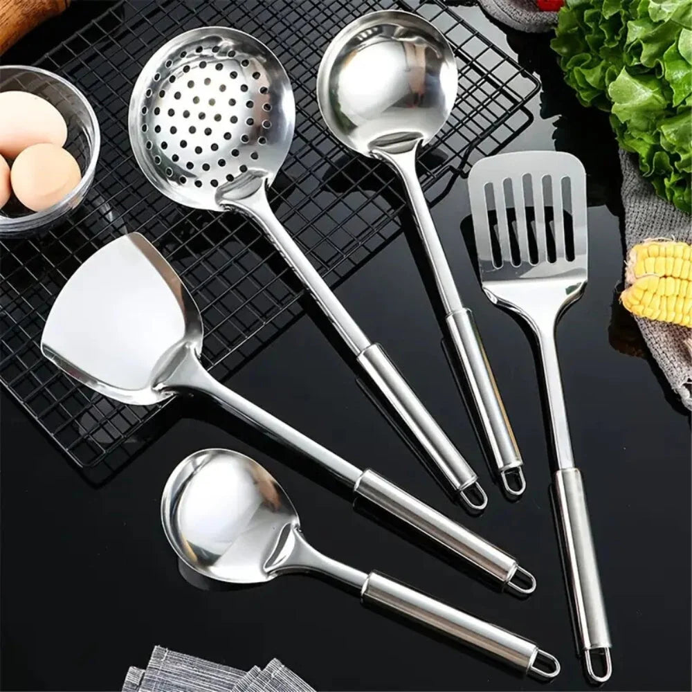 Kitchen Utensil Set Stainless Steel (5-Piece)
