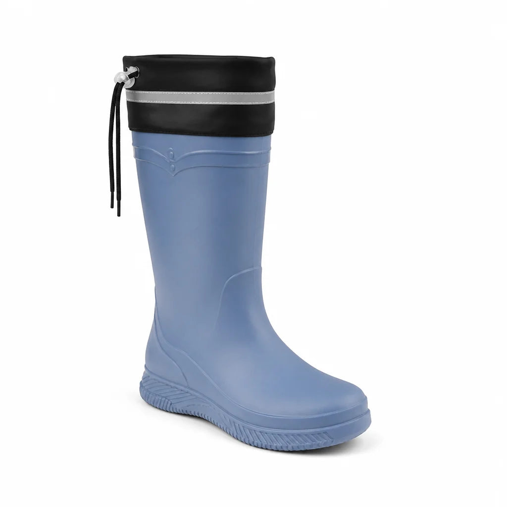 Insulated Waterproof Rain Boots Mid-Calf Length