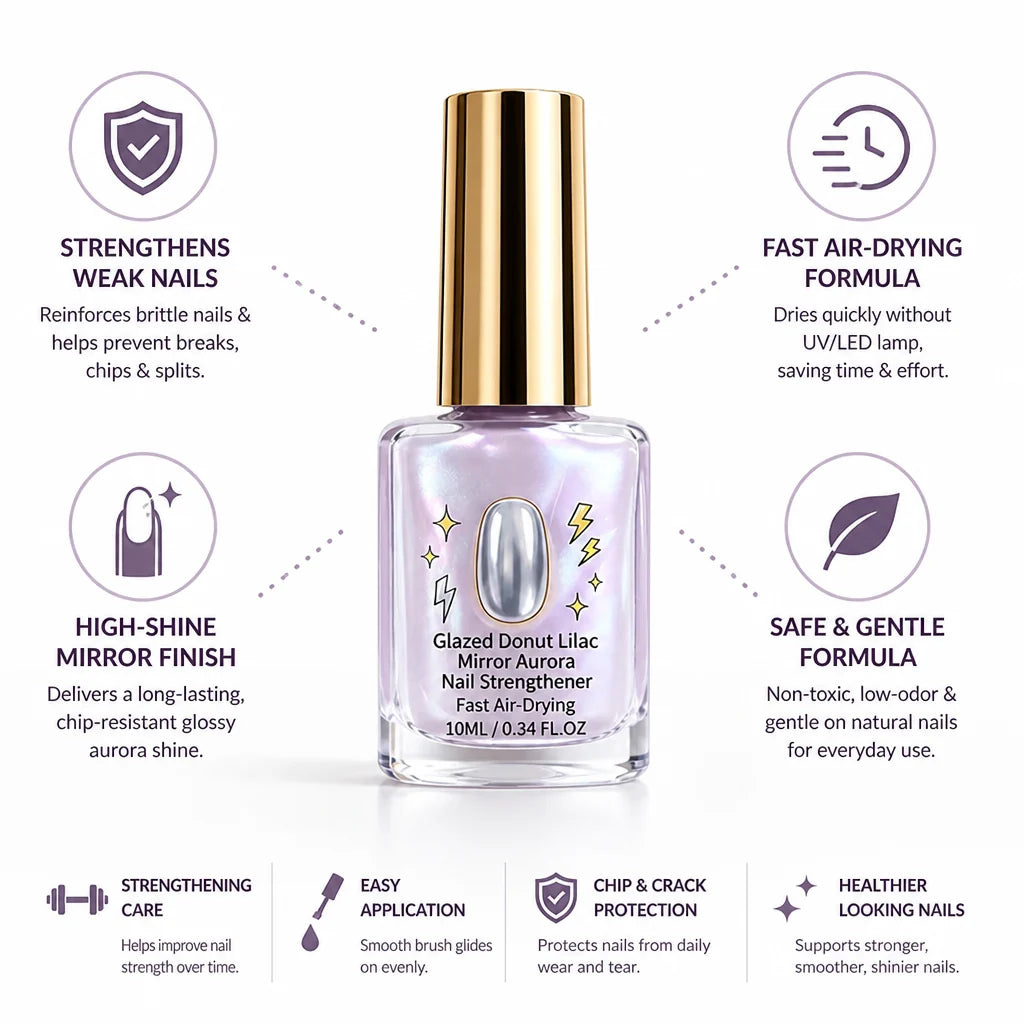 Milk Protein Quick-Drying Nail Hardener (10 ml)