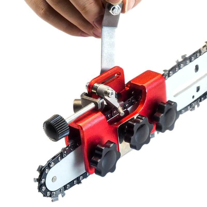 Chainsaw Chain Sharpener 30 Degree Sharpening Guide Stainless Steel