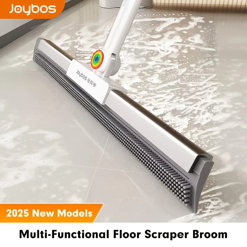 Floor Mop with Rubber Lip & TPE Bristles