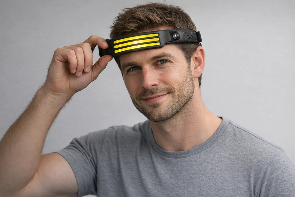 LED Headlamp USB Rechargeable 1500 Lumens