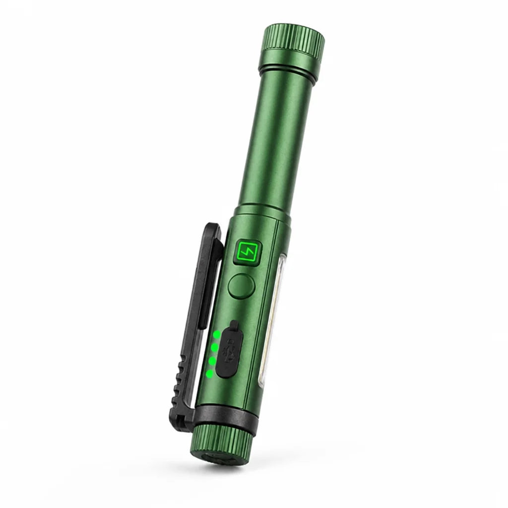 600 Lumen Magnetic Aluminum Alloy Pen Light (USB-C Rechargeable)