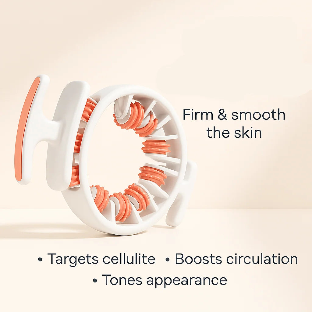 3D Massage Roller with 180° Adjustable Frame