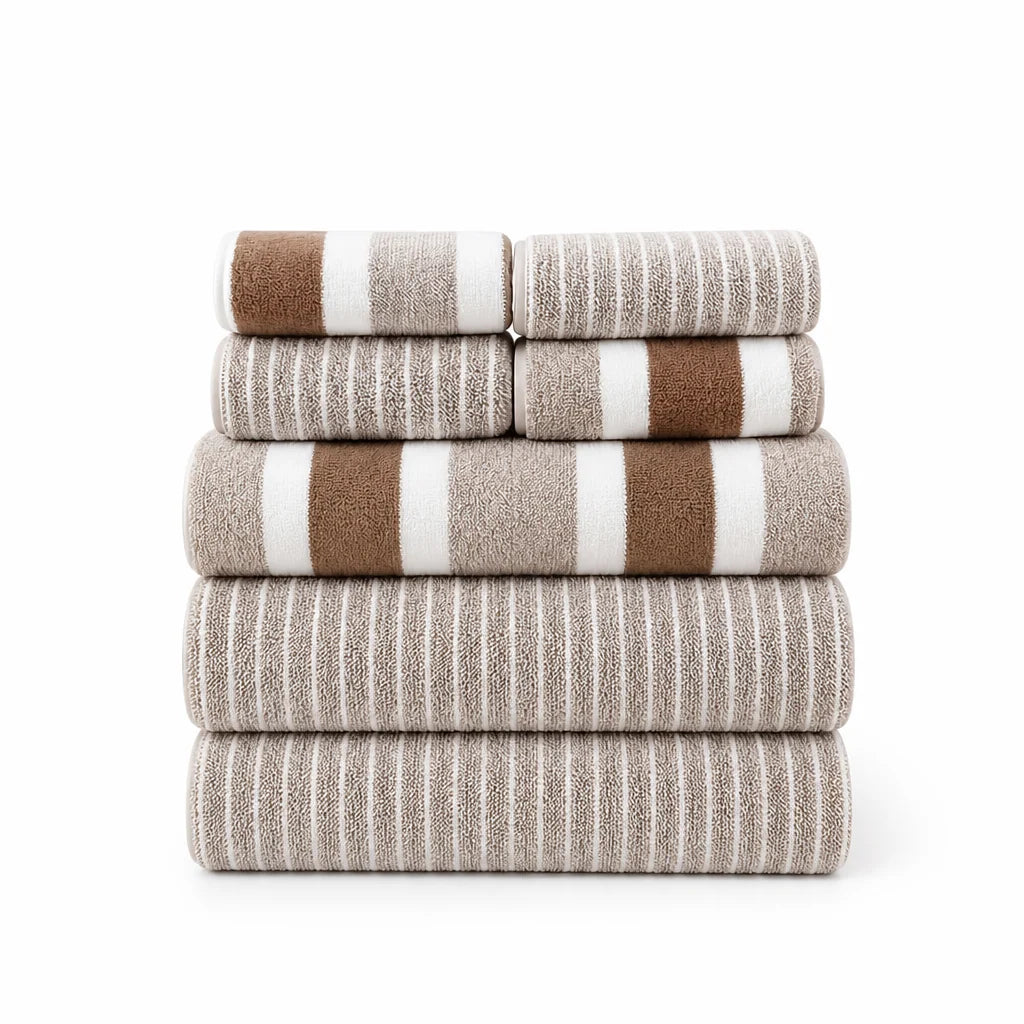 Bath Towel Set Microfiber Quick Dry (8-Piece)