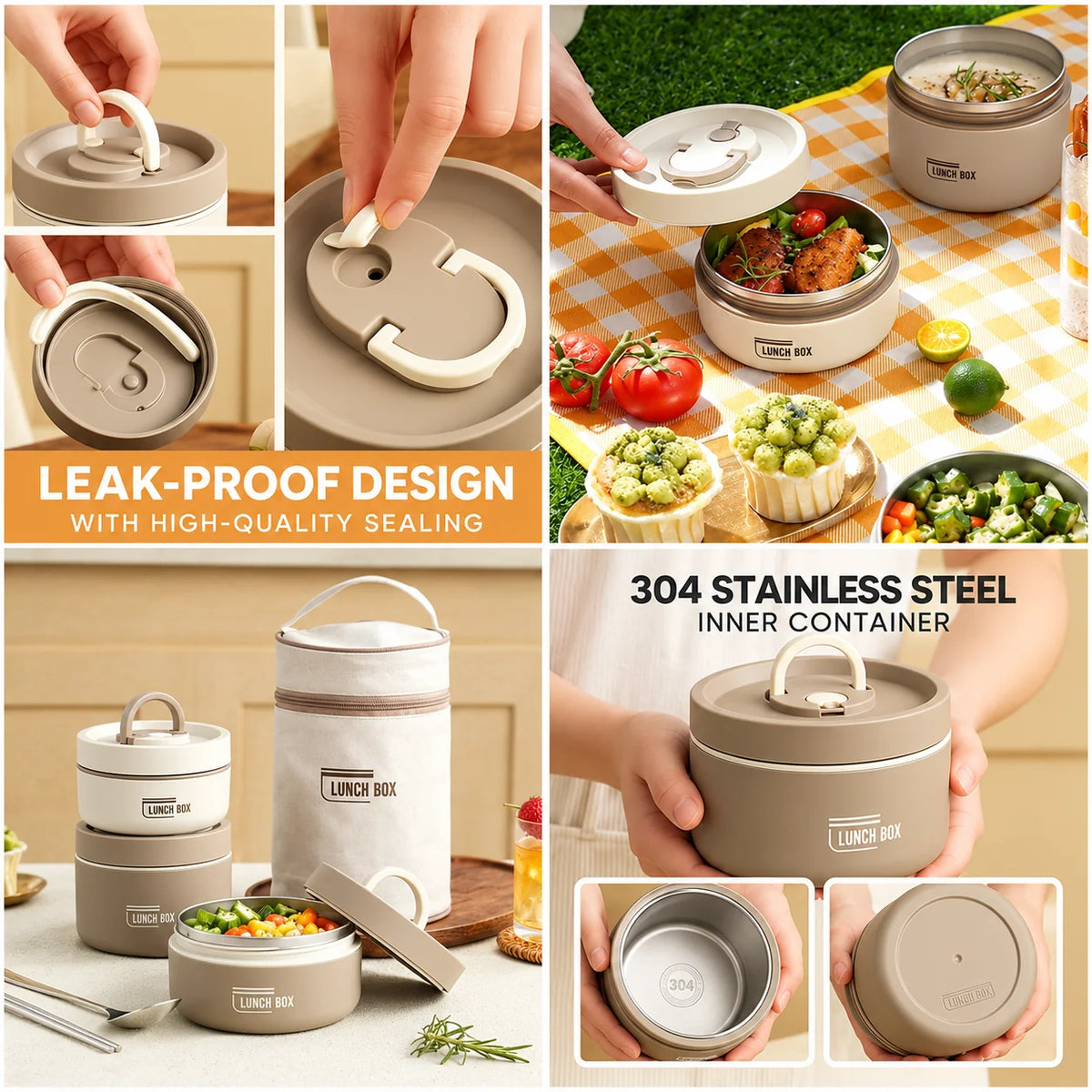 ThermoBox™ – Keeps Your Food Warm & Fresh for Hours