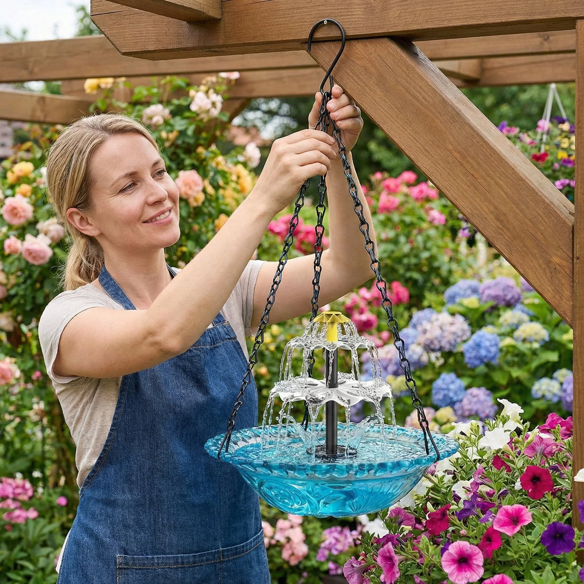 AquaLuxe™ — Give Your Garden Magical Vitality Without a Power Connection