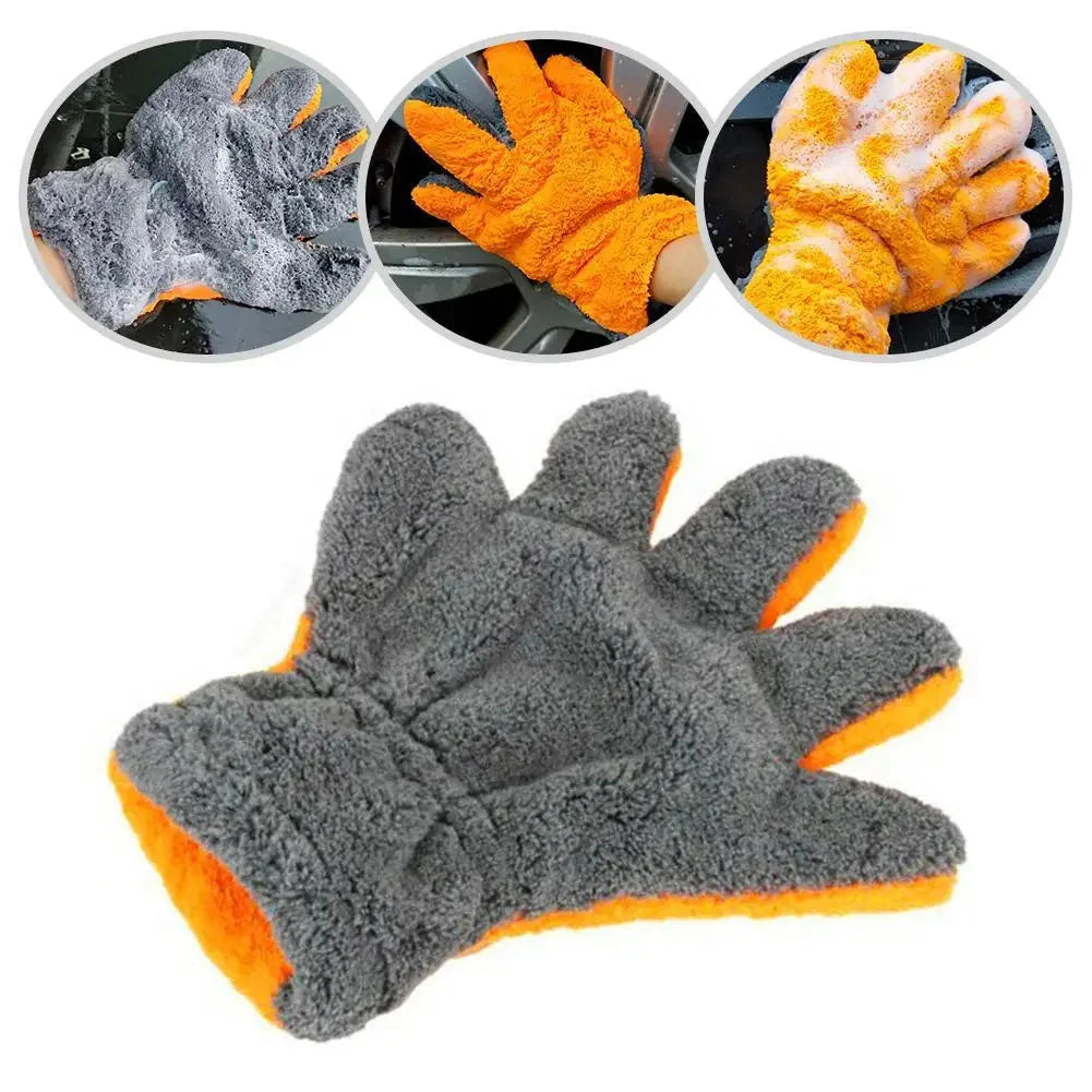 CleanGlove microfiber wash glove scratch-free