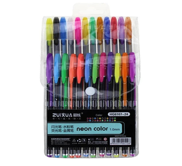 Glitzerly Glitter Gel Pens Set