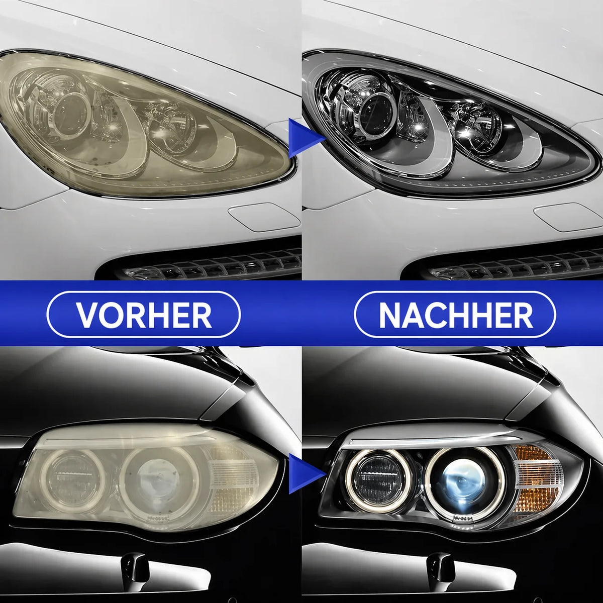 Headlight Restoration Kit for Cars