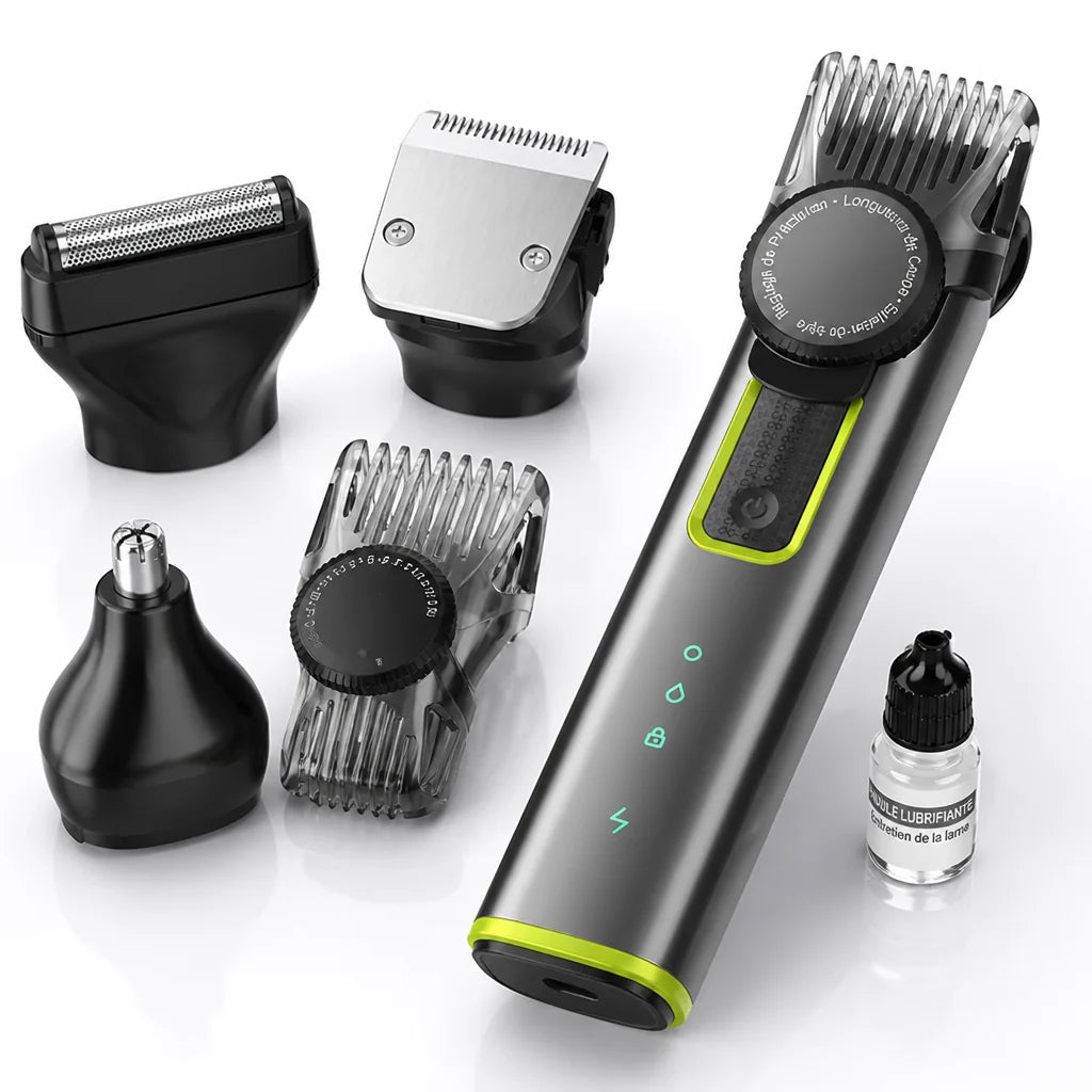 4-in-1 Cordless Waterproof Grooming Trimmer