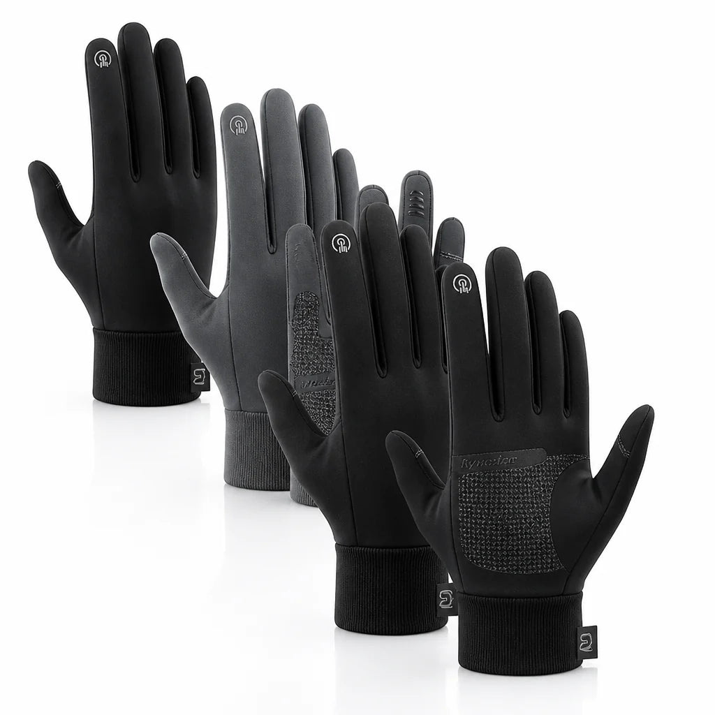 Waterproof Winter Gloves, Compatible with Touchscreens
