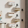 Floating shelf with invisible wall mount