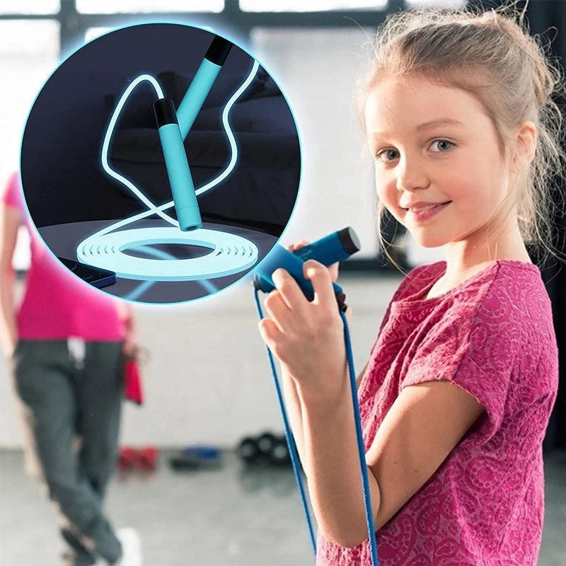 FlashPulse™ — Light up your workout and stay safe with every jump!