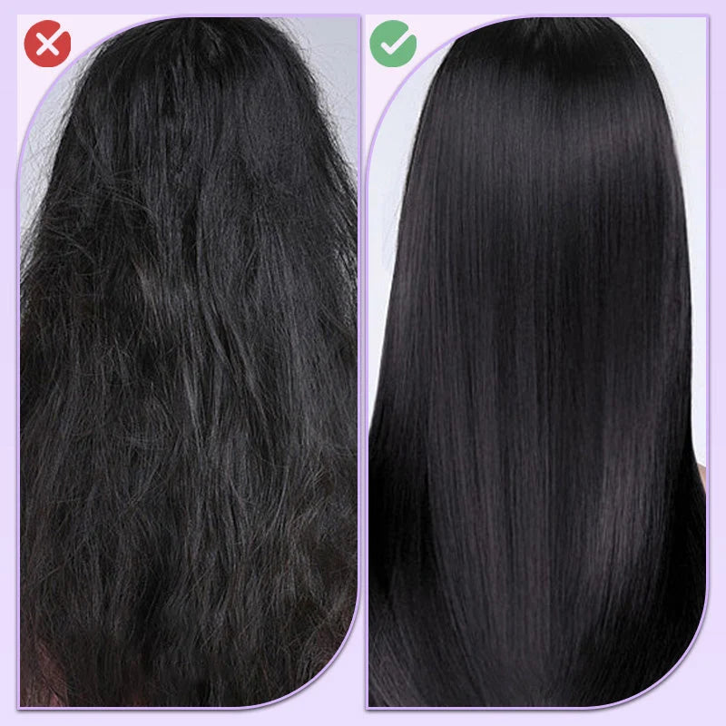 Cordless Hair Straightening Comb with Negative Ions