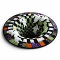 Festive Polyester Halloween Rug (Various Sizes)