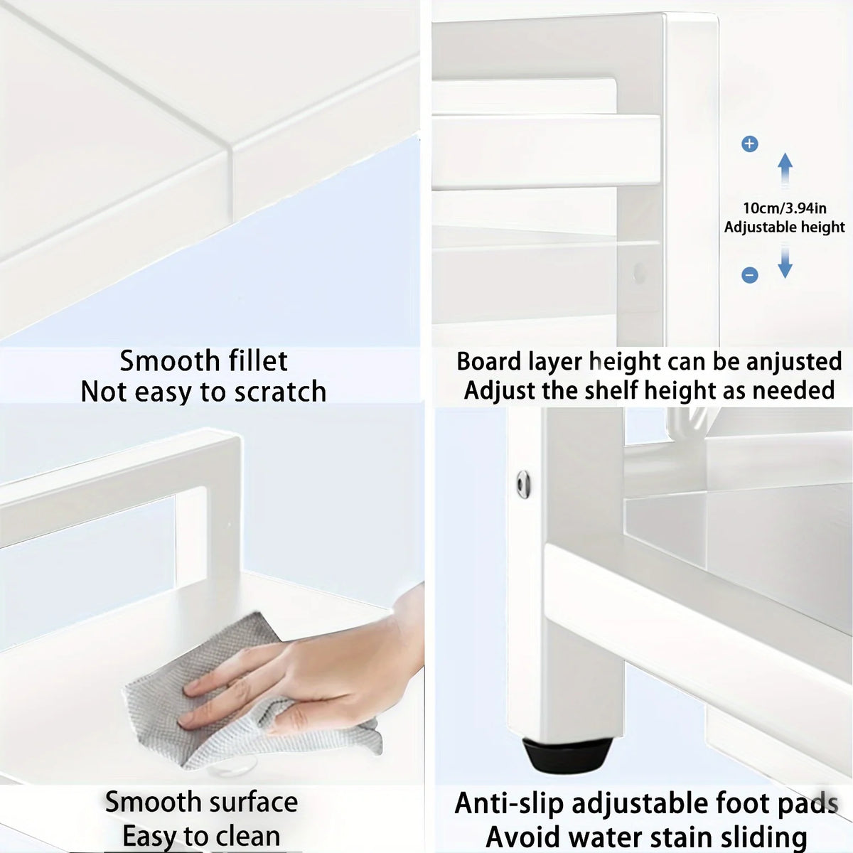 Extendable Microwave Shelf 2 Tiers