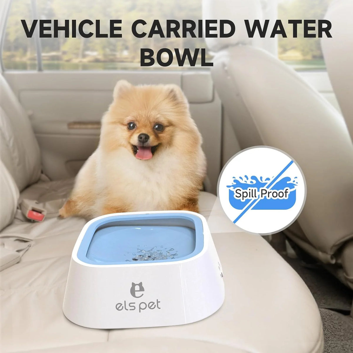 PawClean Anti-Splash Water Bowl for Dogs