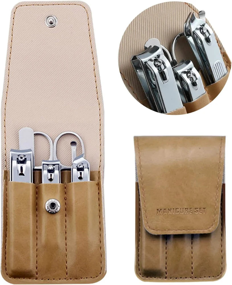 6-piece Stainless Steel Nail Clipper Set
