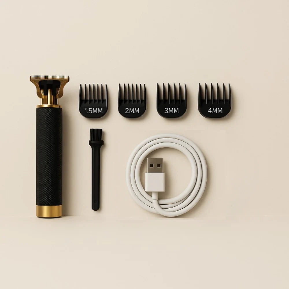 T-Blade Hair Trimmer Cordless Carbon Steel Blades