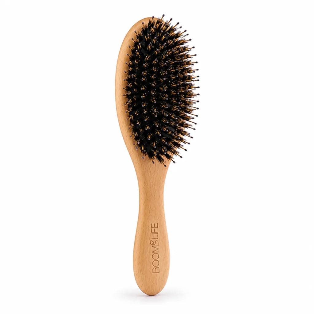 Wild Boar Bristle Anti-Static Hairbrush