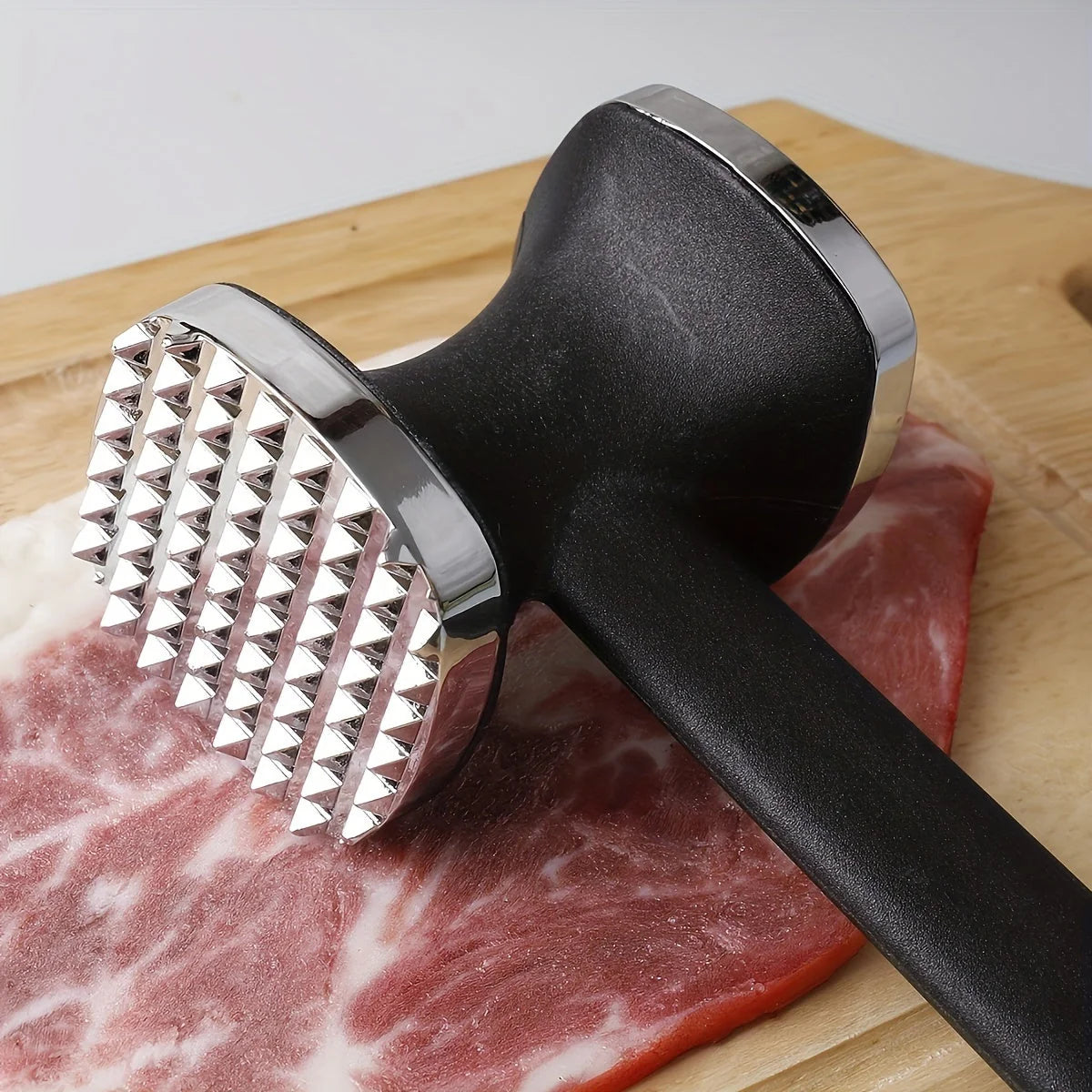 ProPounder Meat Mallet – Heavy Metal Meat Tenderizer